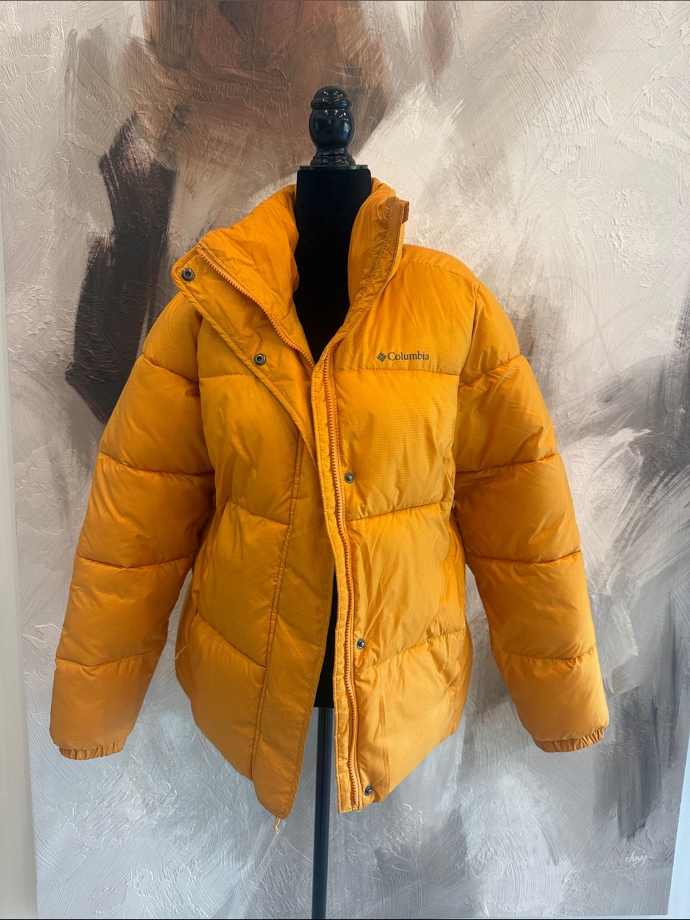Columbia l Yellow Puffer Jacket